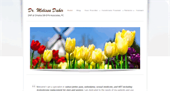 Desktop Screenshot of melissadahir.com